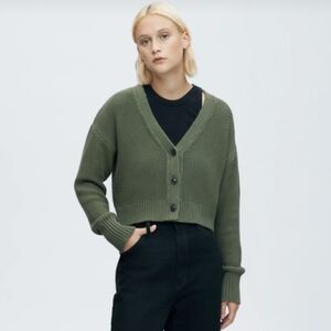 KOTN Olive Green Women's Cardigan